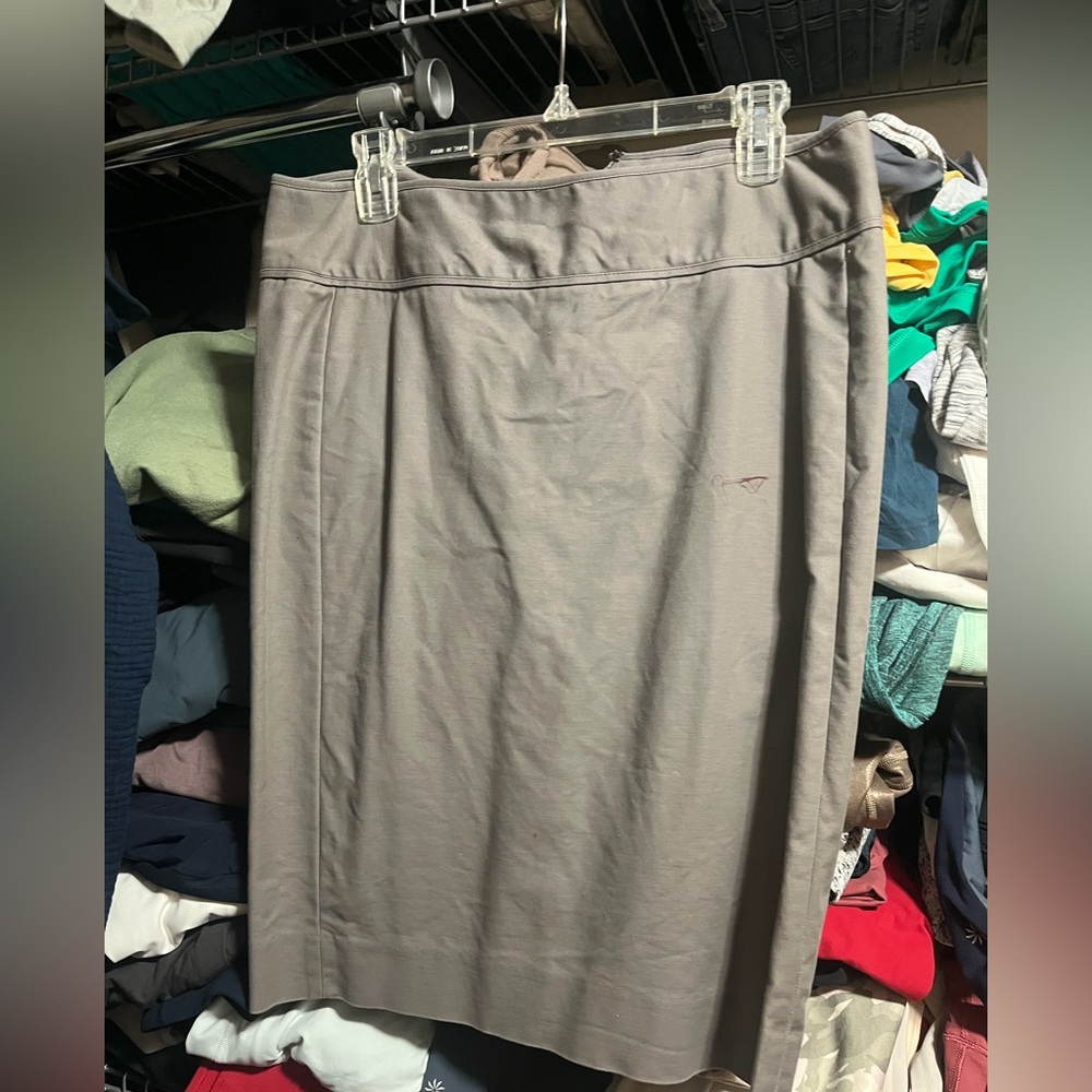 GAP Taupe Pencil Skirt